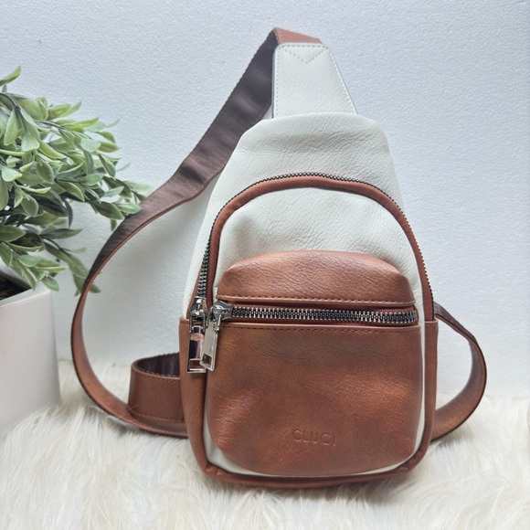 CLUCI Small Sling Bag Chest Bag - Picture 6 of 12